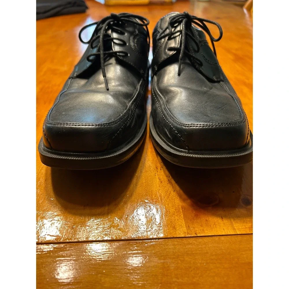 Dockers Mens Black Bicycle Toe Memory Foam Dress Shoes Oxfords‎ 11M Professional